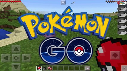 MCPE POKEMON GO SURVIVAL MOD! CATCHING RARE POKEMON! 0.15.0 Minecraft PE (Pocket Edition)