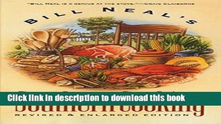 Read Bill Neal s Southern Cooking  Ebook Free