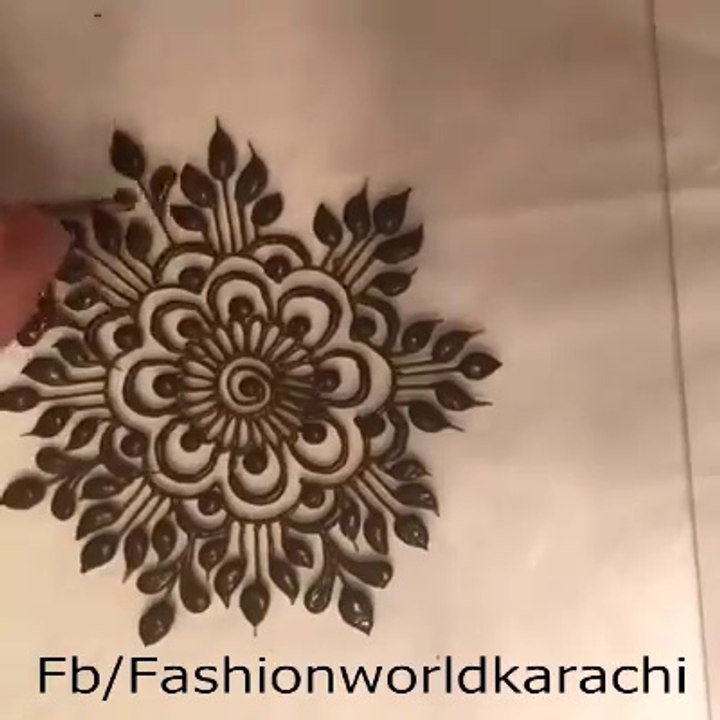 Awesome mehndi design
