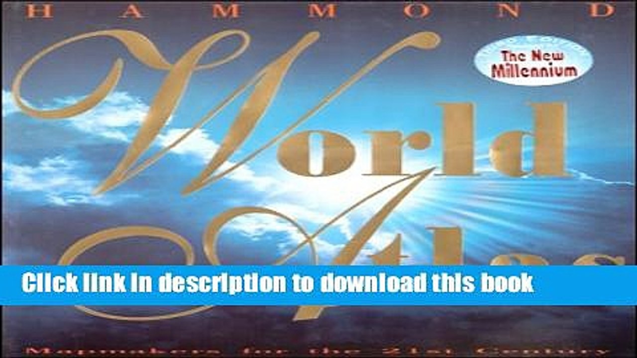 Read Hammond World Atlas 2000  Ebook Free