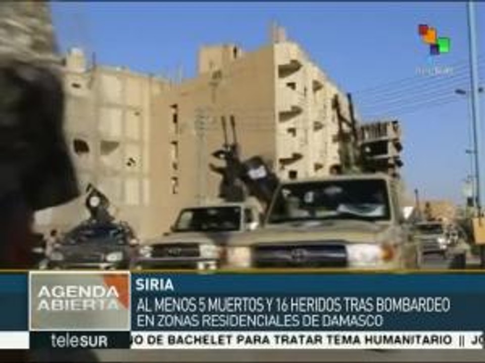 Siria: ataque yihadista en Damasco causa 5 muertos y 16 heridos