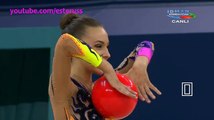 Belarus 3 balls   2 ribbons  AA - European Championships Baku 2014