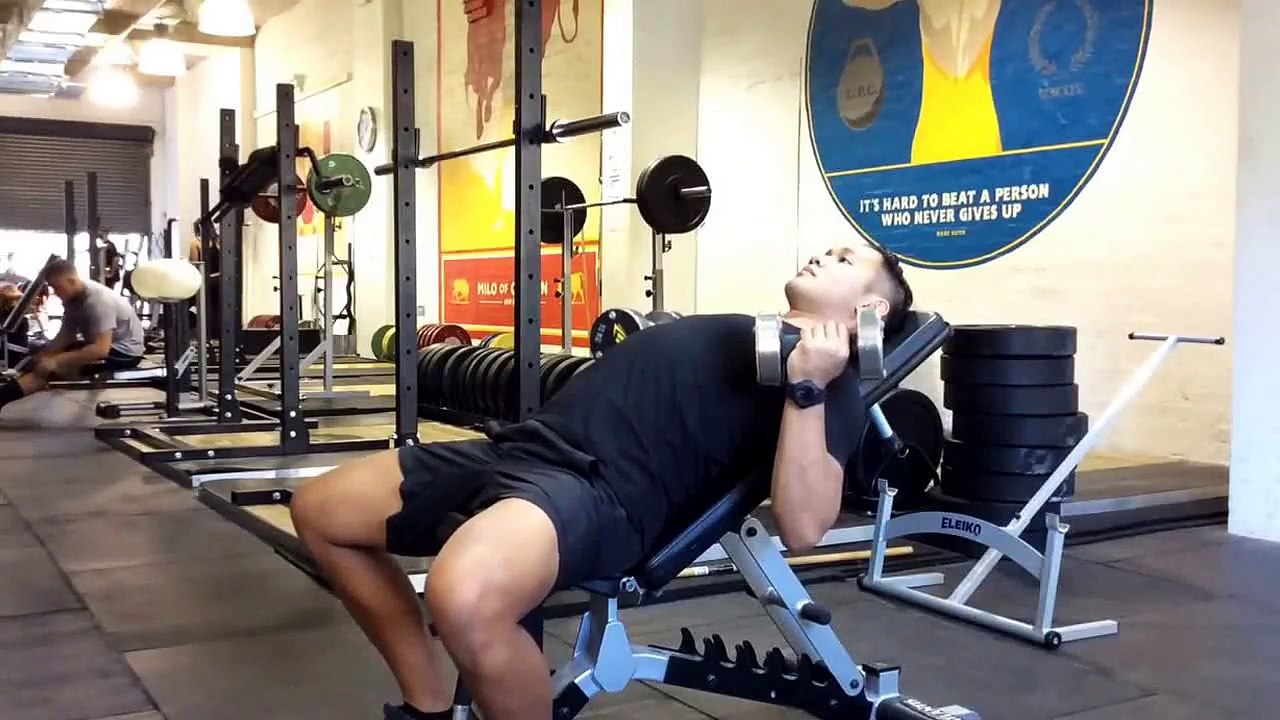 15° Incline chest press Omni Grip