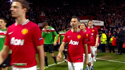 Manchester United vs Athletic Bilbao 2-3 Highlights (Europa League Round of 16) 2011-12