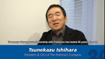 #Pokemon20_ The Pokémon Company's Tsunekazu Ishihara