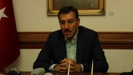 Gümrük ve Ticaret Bakanı Tüfenkci Gazetecilere Açıklamada Bulundu