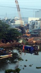 cầu sắt bình thới dành cho xe lửa nam bắc ,bắc nam