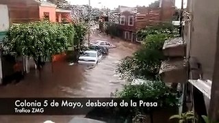 Inundaciones en Guadalajara - 25 Junio 2015