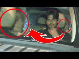 Siddharth Malhotra with Girlfriend Alia Bhatt Seen Together After Dinner Date