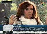 Cristina Fdez.: El desempleo y la inflación preocupan a los argentinos