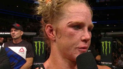 Holm Loses in Return to Octagon