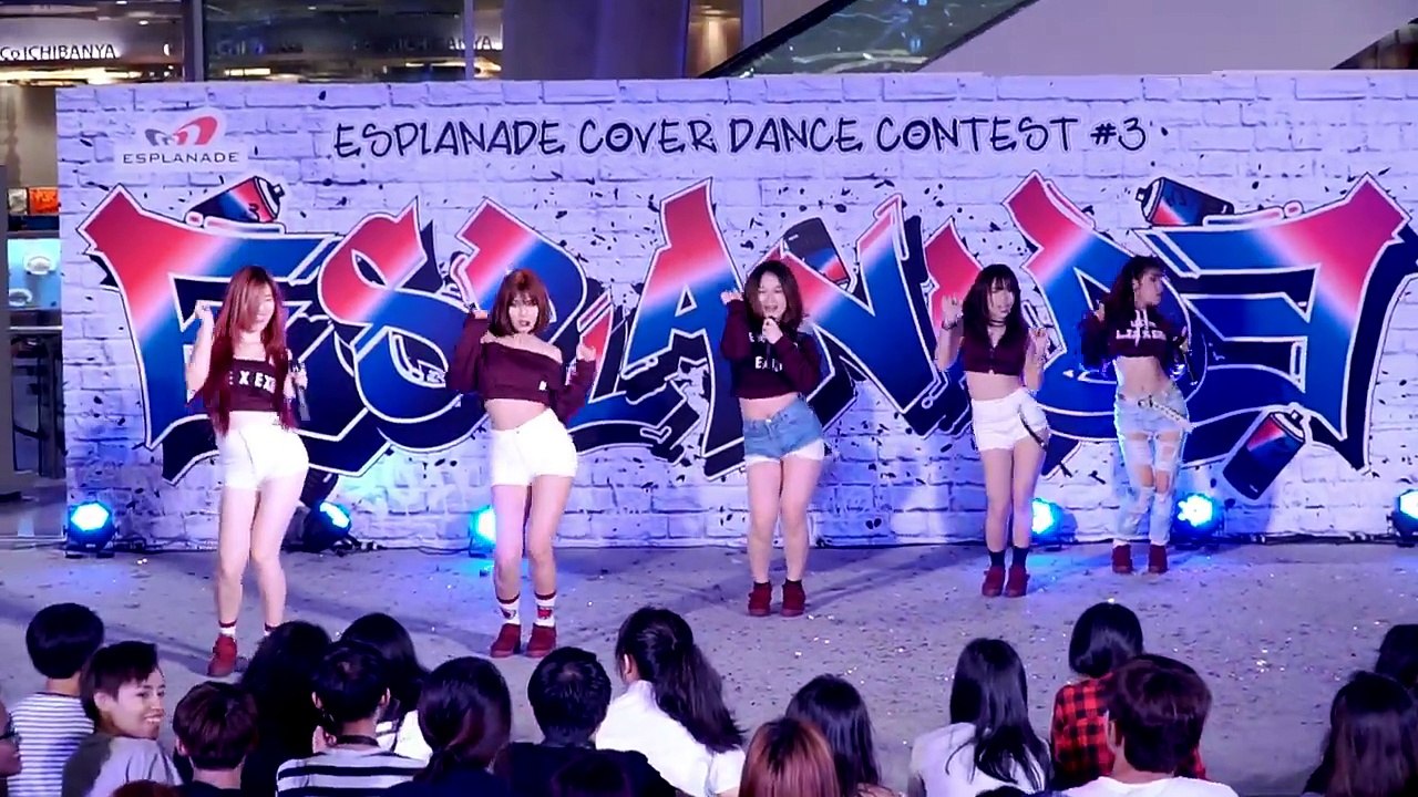 160717 Fa'Iz cover EXID - HOT PINK  L.I.E @ Esplanade Cover Dance#3 (Audition)