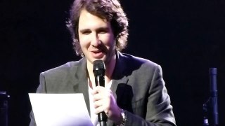 Josh Groban Q&A Grand Rapids 10-22-13