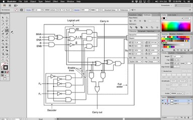 A 1 bit ALU explained