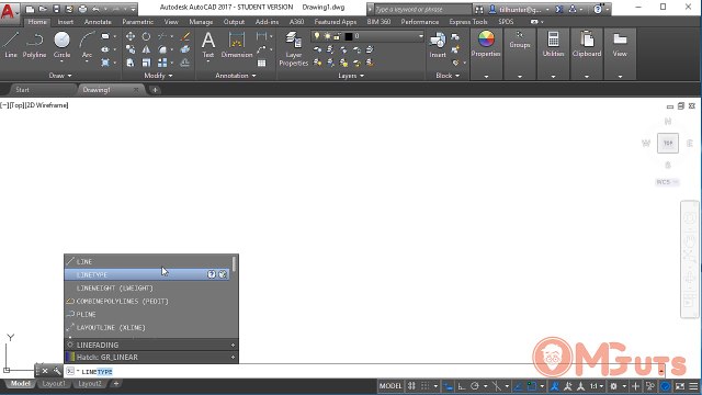 Free Autocad video Tutorials - Line tool