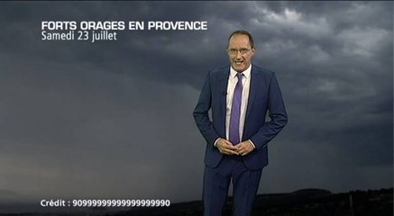 Orages samedi dans le Sud-est : éclairs et tonnerre !