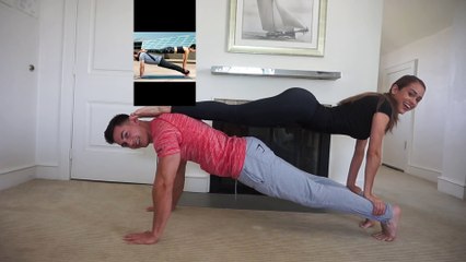 YOGA CHALLENGE WITH MY GIRLFRIEND YANET GARCIA!!