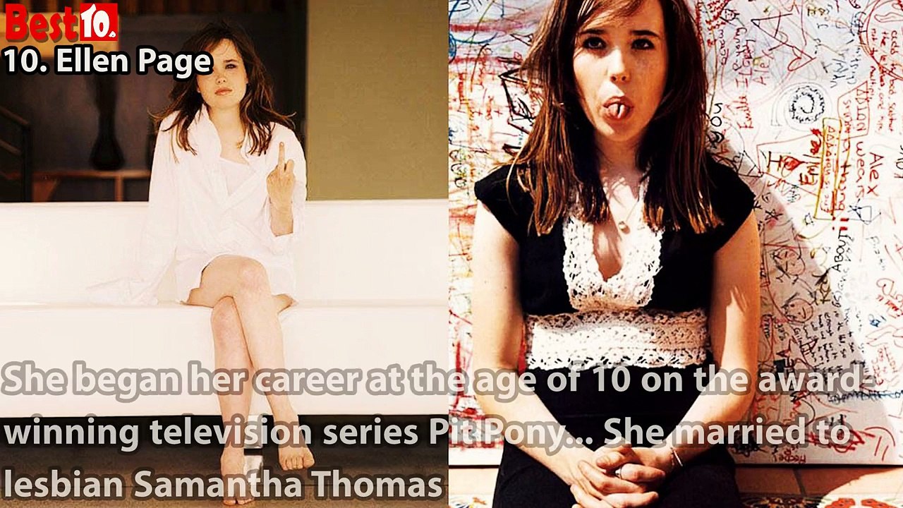 Top 10 hottest Lesbian Hollywood actress and singers