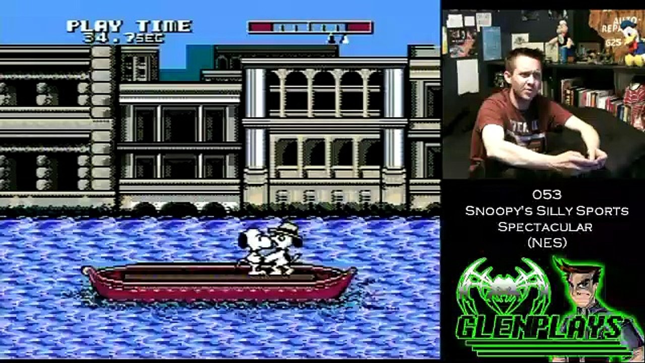 Glenplays:  Snoopy's Silly Sports Spectacular (NES)