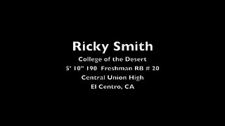 Ricky Smith RB #20 College of the Desert Football