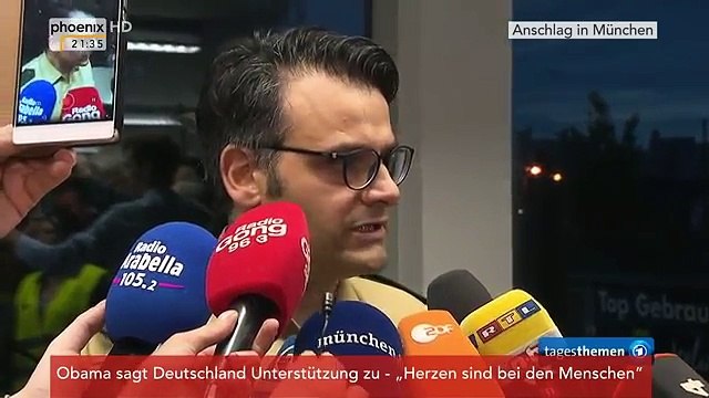 Schießerei in München_ Erstes Statement des Pressesprechers der Polizei am 22.07.2016