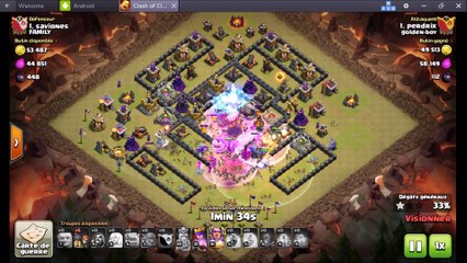Clash Of Clans - Golden Boy Hdv 11 boulWalk