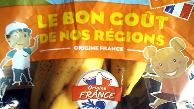 Bananes françaises originaires de Guadeloupe et Martinique