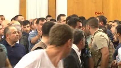 Cumhurbaşkanı'nın Atatürk Havalimanı'ndaki Görüntüleri