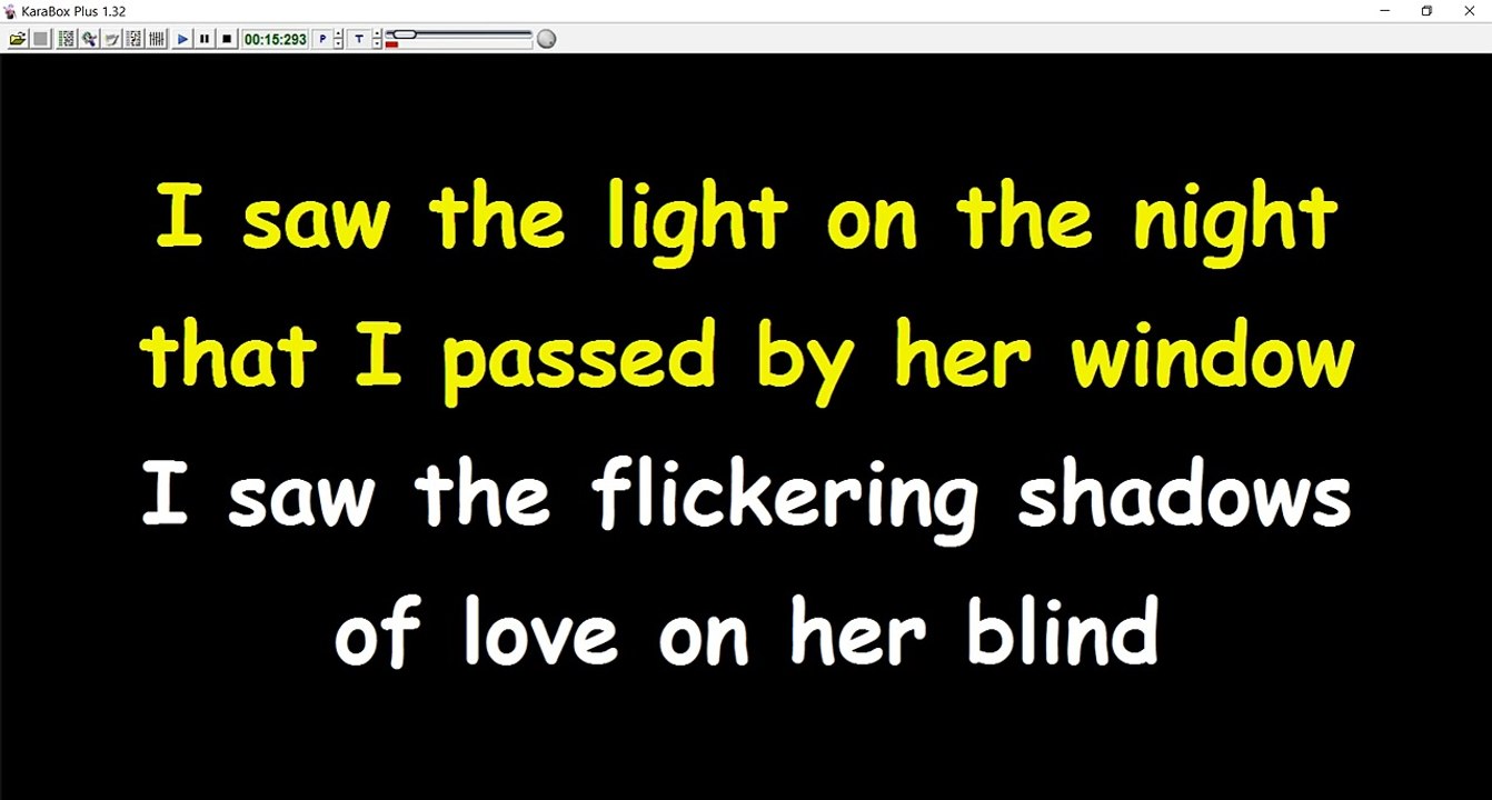 Tom Jones - Delilah (karaoke)
