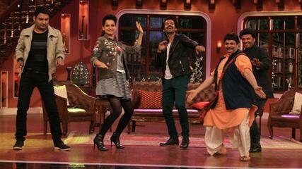 Kangna Ranaut  at Comedy Nights with Kapil sharma 2016