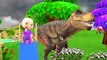 Funny Little Baby Boy Playing With Dinosaur & Learning Old MacDonald Had A Farm More Nursery Rhymes