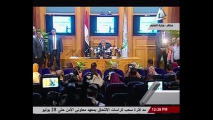 وزير التعليم يكشف عدد المخالفات الطلابية بلجان الثانوية العامة