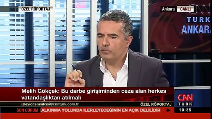 Melih Gökçek: 'Üç harfliler ile insanları esir alıyor