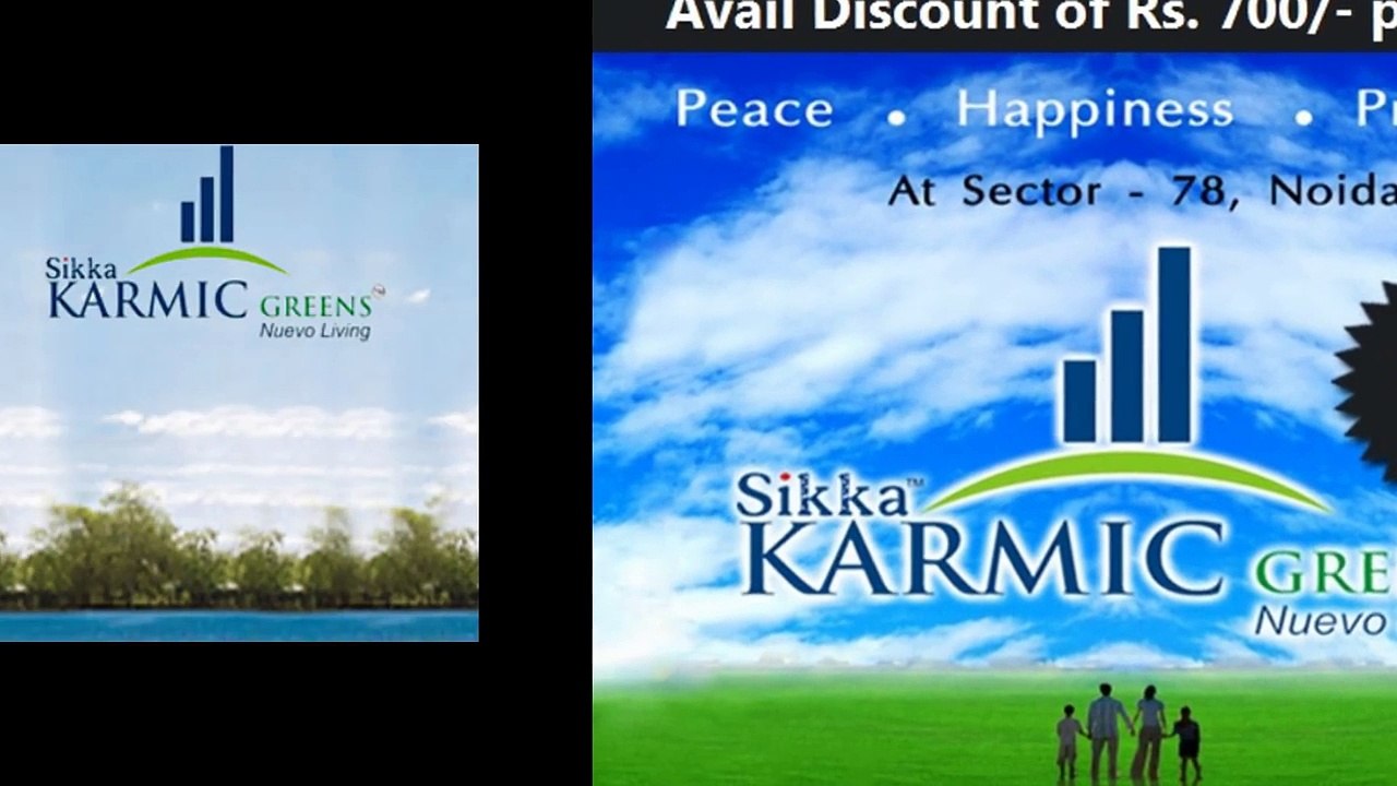 Sikka Karmic Greens 3 Side Open Balcony