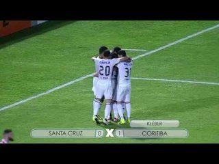 Brasileirão 2016 - Santa Cruz 0 x 1 Coritiba