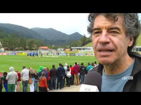 Sábado teve portões abertos para a torcida na Granja Comary