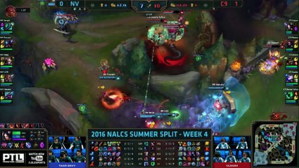 Team Fight Breakdown with Jatt- NV vs C9 (2016 NA LCS Summer Week 4)