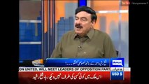 Anchor Moeed Pirzada Shocked After Listening About Khursheed Shah to Sheikh Rasheed