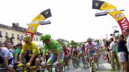 Les quatre porteurs de maillot - Étape 21 / Stage 21  - Tour de France 2016