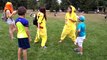Chasse Pokemon à Bordeaux : bataille de Pikachu