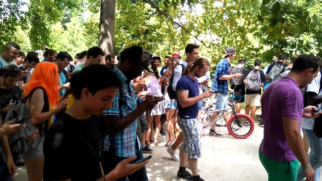 Pokemon Go : mouvement de foule pour un Pokemon rare