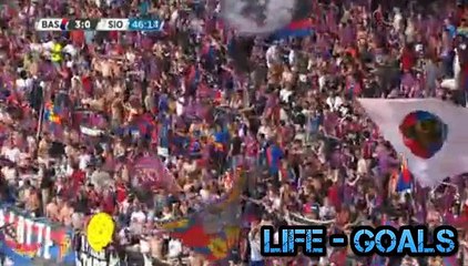 Matias Delgado Goal Basel 3-0 Sion 24.07.2016 HD