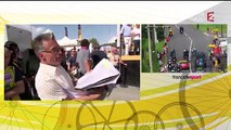 Tour de France : L'hommage de France 2 à Gérard Holtz en plein direct