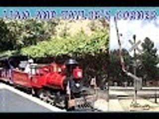 Mini Train Ride at the Travel Town Museum | Fun Times | Play Time | Liam and Taylor's Corner