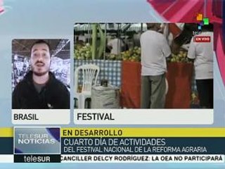Festival de Arte y Cultura de la Reforma Agraria llega a su 4º día