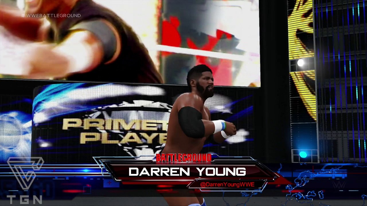 Battleground 2016 | Darren Young vs The Miz WWE Intercontinental Championship Match | July 24th | WWE 2K16 Battlegroung 2016