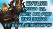 Evylyn - 6.1 level 100 Arms & Fury Warrior 2v2 Arena Ft BMPVP wow wod warrior hunter pvp