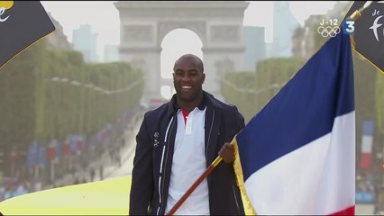 Teddy Riner porte-drapeau de la délégation française