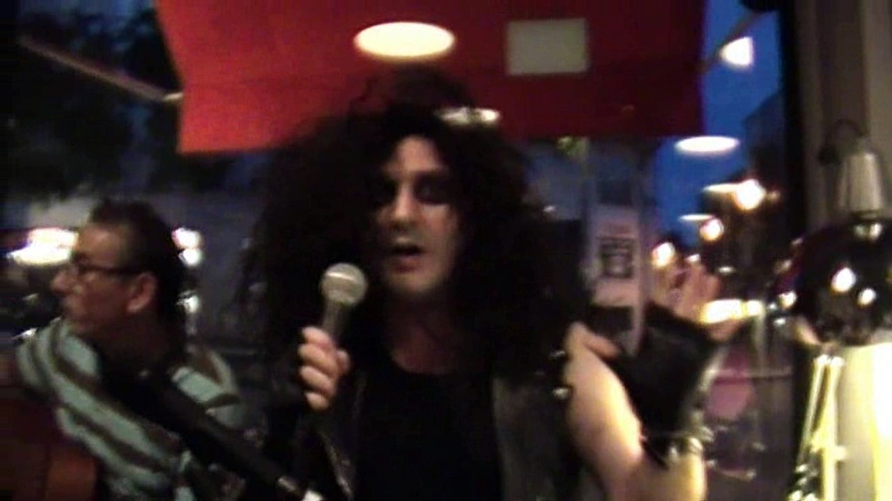 DARK ANGEL KNIGHT au Clin's Factory, "Eighteen" Alice Cooper "L'Opportuniste" Jacques Dutronc "Morgan de toi" Renaud