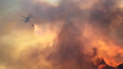 İzmir'de Askeri Alanda Yangın